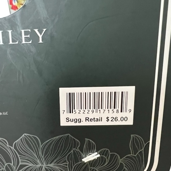 Laura Ashley White Fuzzy Heart Slip On Slippers Size M 6.5-7.5 - Picture 5 of 8